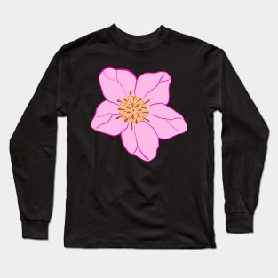 Hellebore Flower Long Sleeve T-Shirt